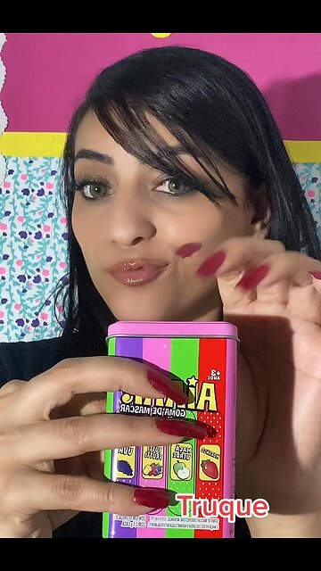 Truque com Chiclete e caneta