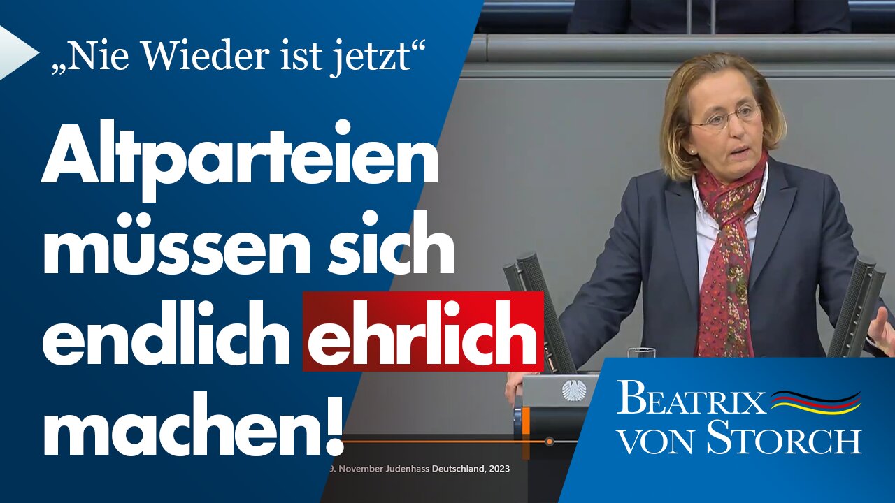 Beatrix von Storch (AfD) - Fatale Folgen der illegalen Massenmigration zeigen sich immer deutlicher!