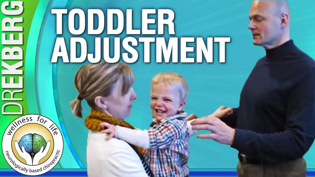 Baby Chiropractor Adjustment Reaction (18 month chiropractic child)