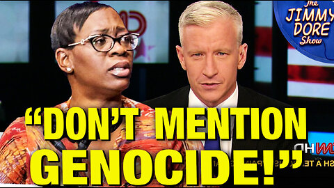 Anderson Cooper PANICS When Guest Brings Up Gaza Slaughter!