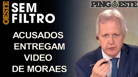 Defesa de acusados entrega video de Moraes a PF