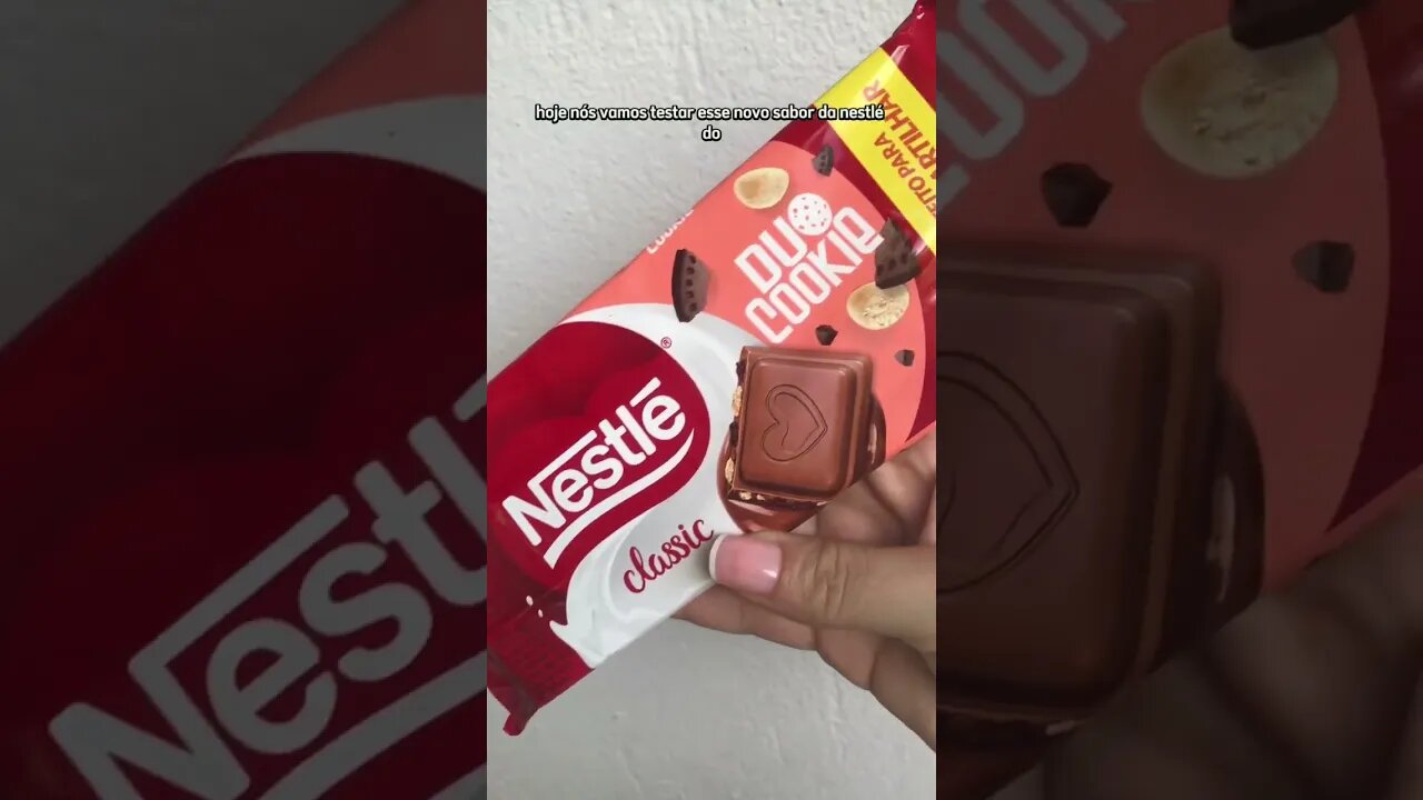 PROVEI o sabor novo NESTLE COOKIES