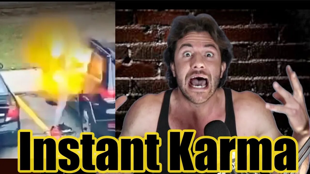 INSTANT KARMA: Woman blows herself up setting ex's car on fire