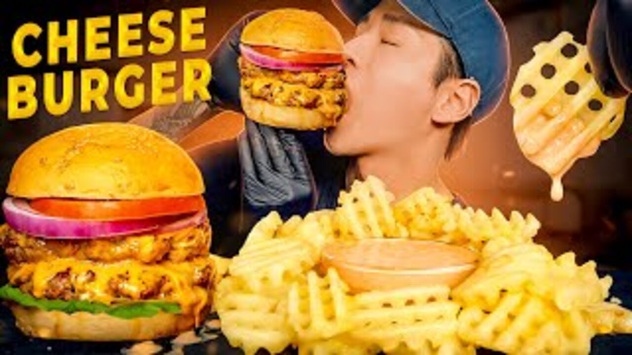 ASMR CHEESEBURGER