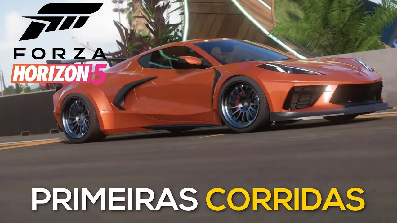 FORZA HORIZON 5 CORRIDAS INICIAIS | PROJETO FUSCA PARADO