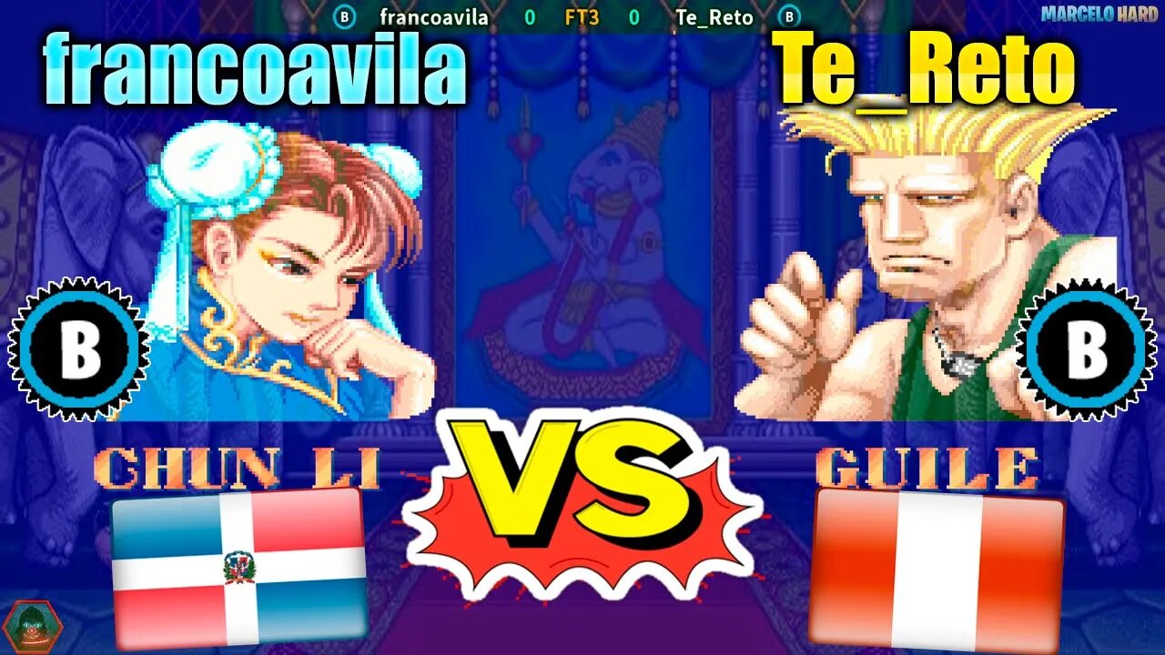 Street Fighter II': Champion Edition (francoavila Vs. Te_Reto) [Dominican Republic Vs. Peru]