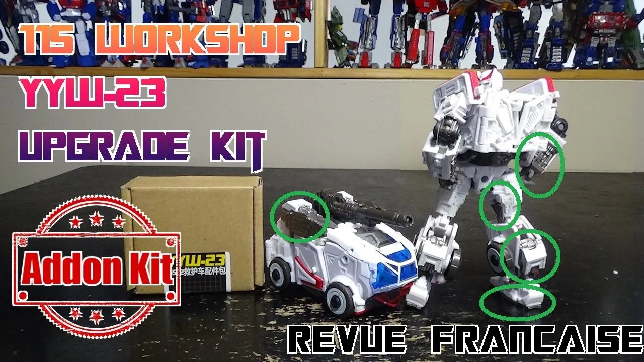 [Francais] Revue Video de 115 Workshop - YYW-23 - Upgrade kit pour Ratchet