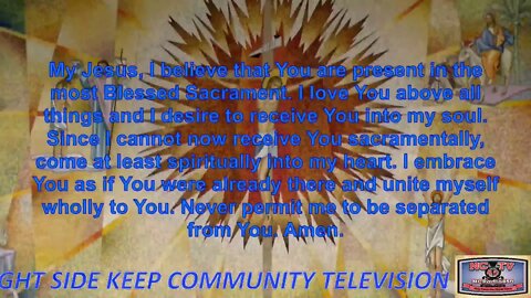 NCTV45 CATHOLIC MASS FROM HOLY SPIRIT PARISH MONDAY JULY 20 2020