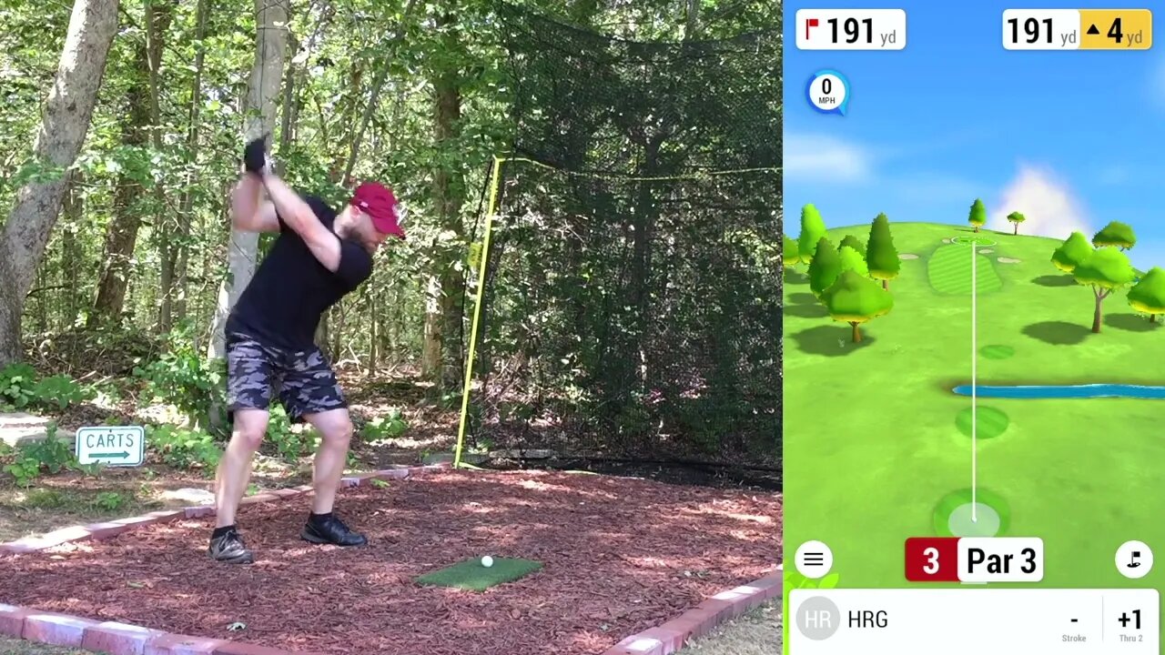 Cohasse - 9 Hole Sim Golf Course Vlog on the Garmin Approach R10 Launch Monitor Simulator #top50