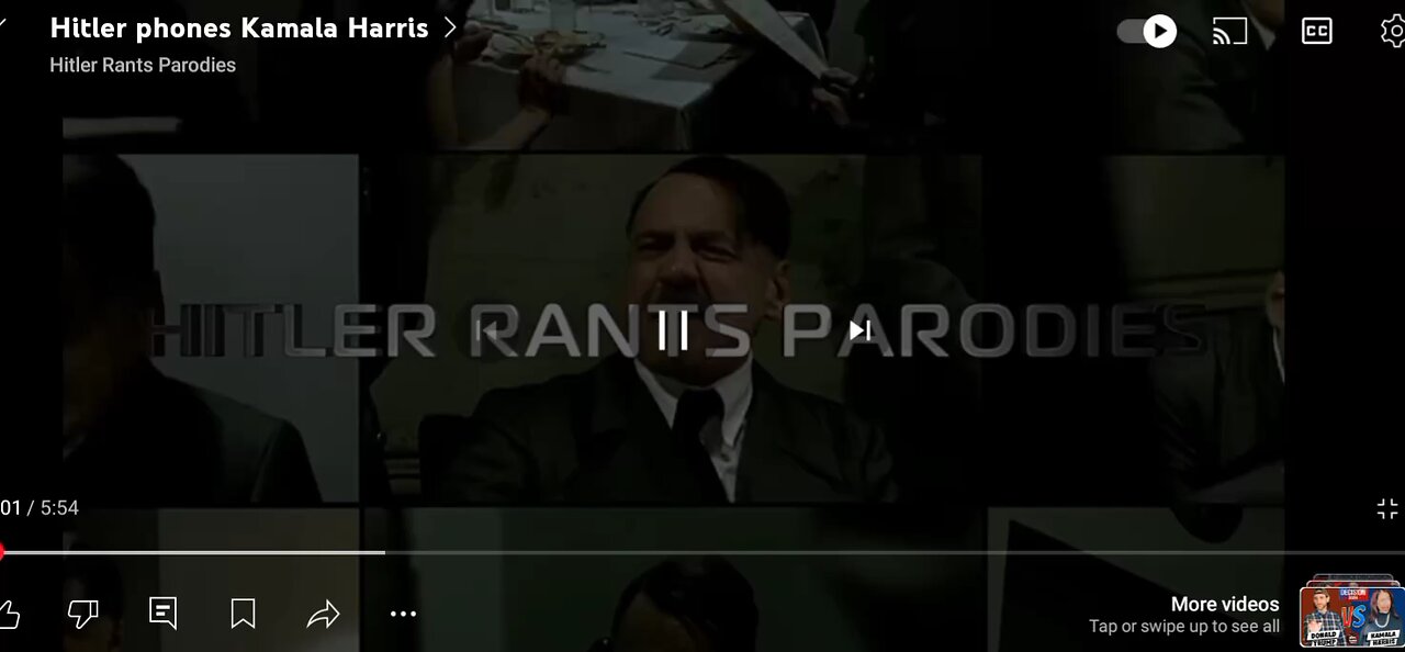 Hitler's parody of Kamala Harris is absolutely hilarious and just right on the spot 😁🤣