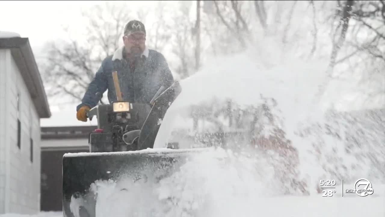 Thornton man has been snow blowing his neighborhood out of kindness