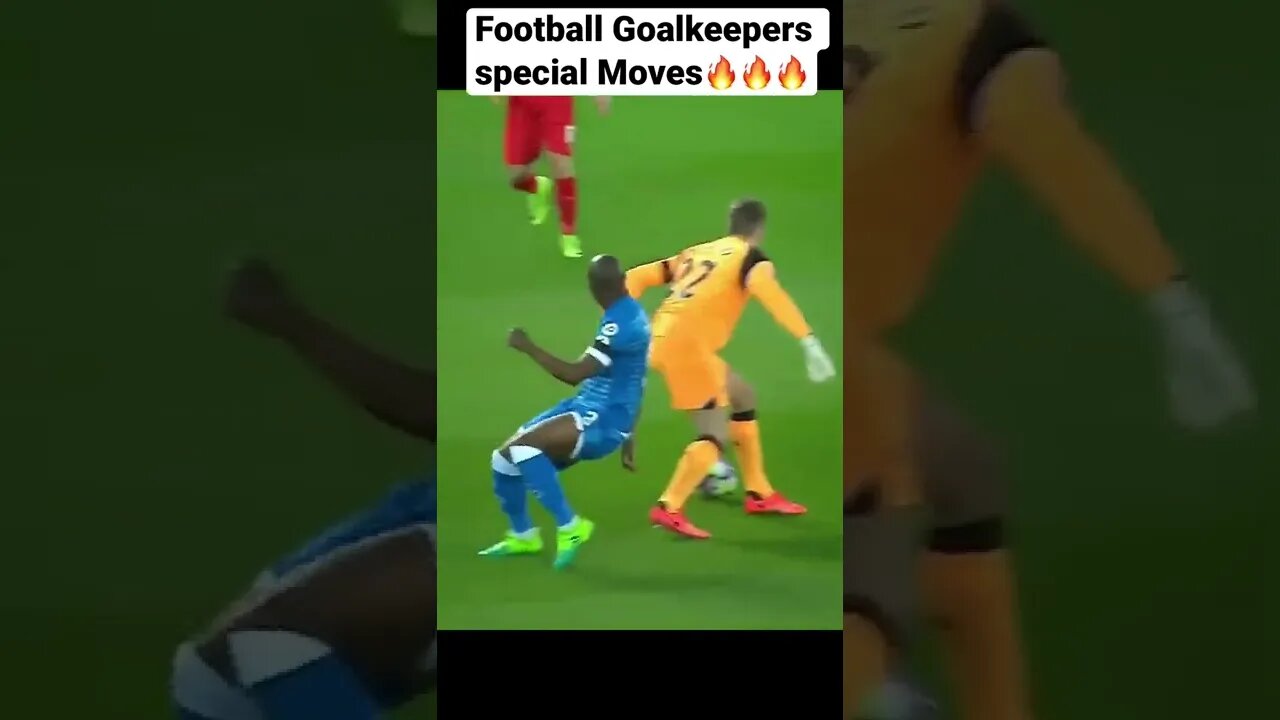 Football Goalkeepers special Moves Skills 🔥🔥🔥#shorts