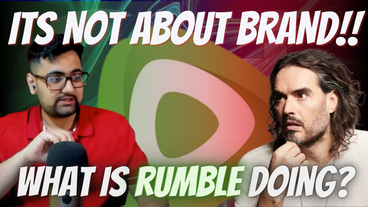 Its Not About Russel Brand!! What is rumble doing??