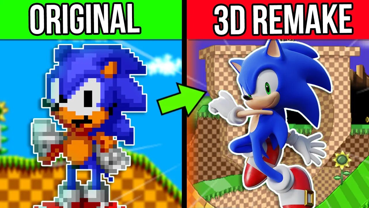 LANÇARAM NOVOS REMAKES do SONIC em 3D 🤩| SRB2