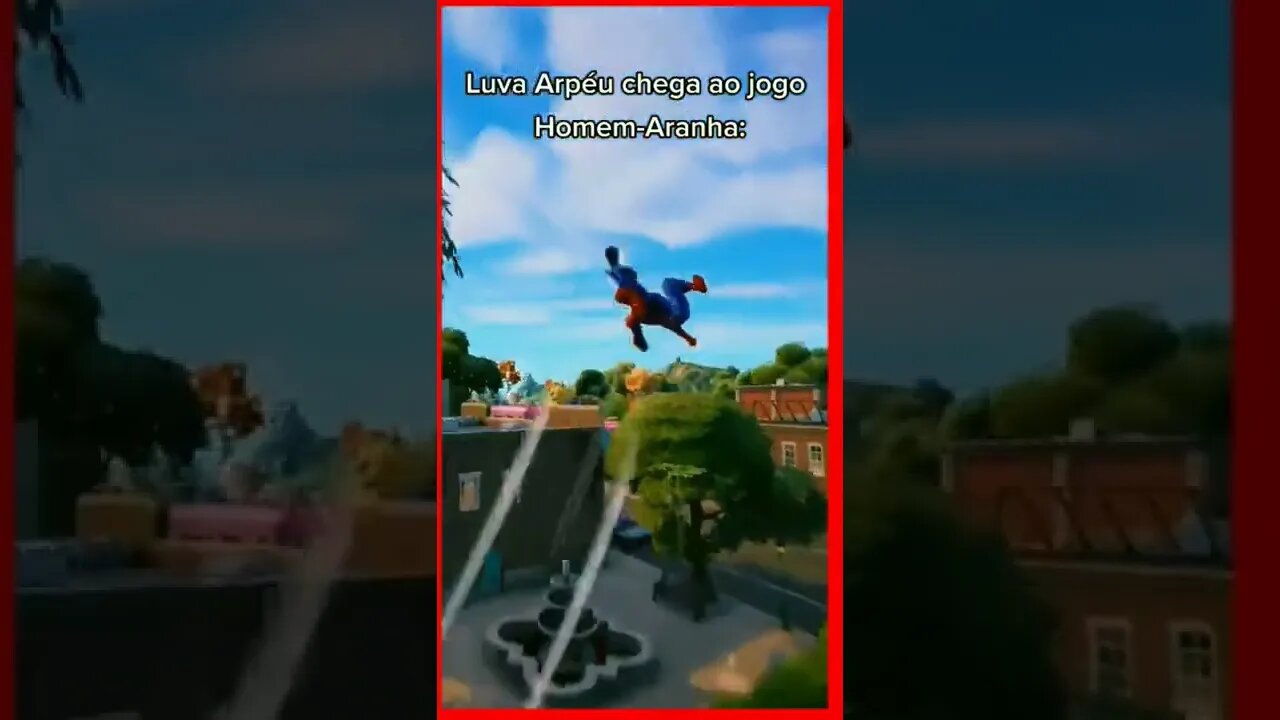 HOMEM ARANHA NO FORTNITE😱😱🤣😱😱😱#shorts #viral #fortnite