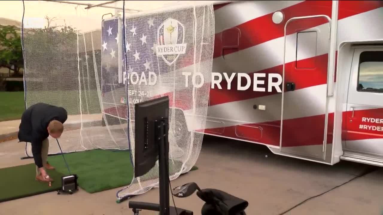 NBC's Road to Ryder Cup RV arrives