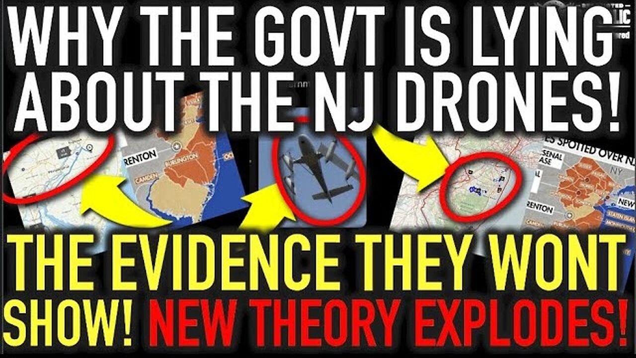 Why The Government’s Lying About the NJ Drones—The EVIDENCE They Won’t Show! New Theory Goes Viral!