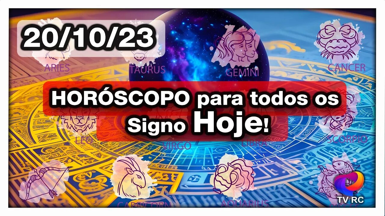 HORÓSCOPO DO DIA - SEXTA 20 DE OUTUBRO | 𝑫𝒊𝒓𝒄𝒆 𝑨𝒍𝒗𝒆𝒔