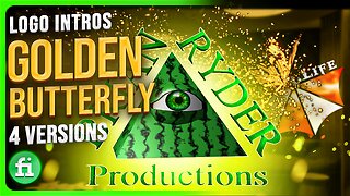 4 Magical 3D Golden Butterfly Intros - After Effects Templates for Fiverr | Brian Ryder Productions