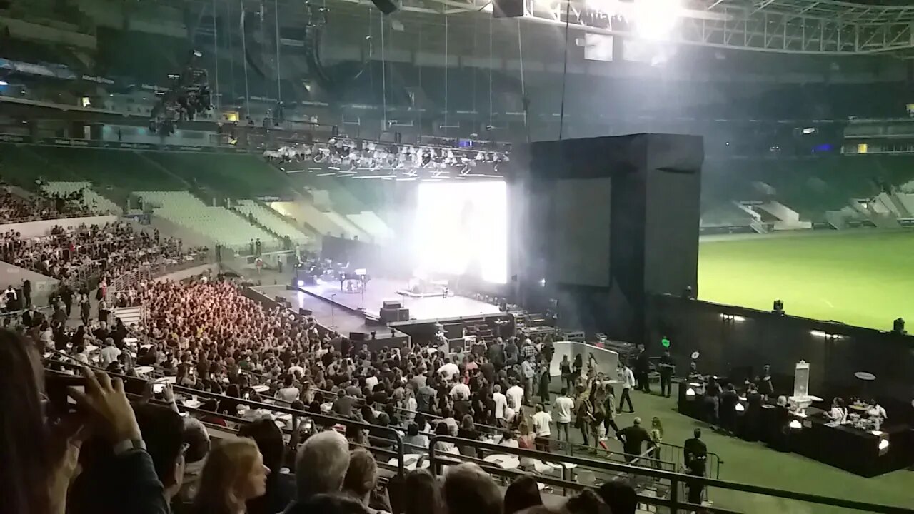 Final do Show do Bryan Adams na sexta feira em São Paulo