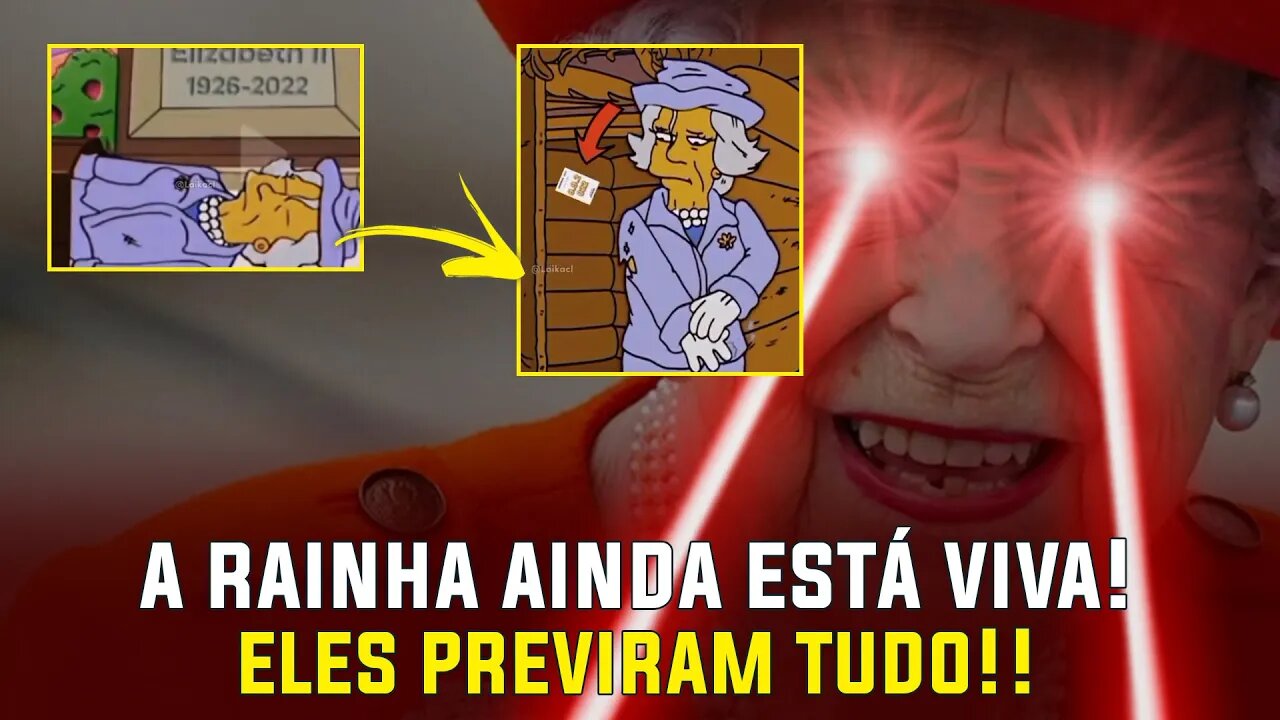 A Rainha ainda esta viva eles previram tudo UFO OVNI