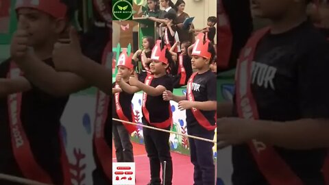 Kids performed enthusiastically in their school ceremony | Boom Bestie # shorts # ytshorts #viral