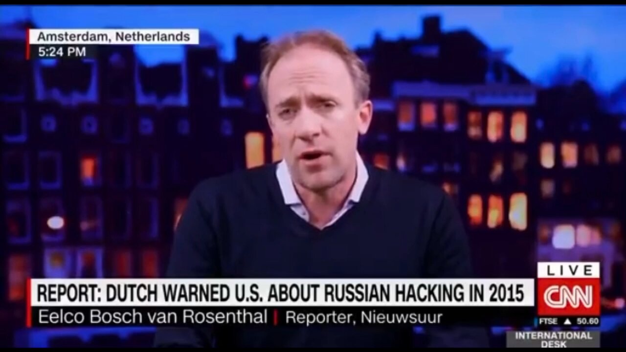 The Dutch and the Trump Russia hoax