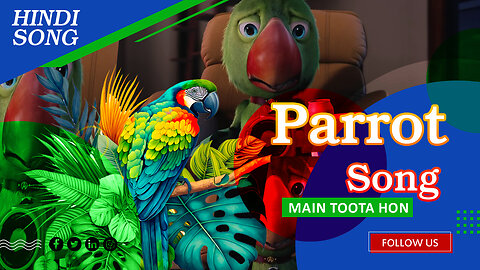 main Tera Tootat, tu meri maina. 3d animated cartoon song