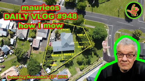 maurieos DAILY VLOG #948 how I mow