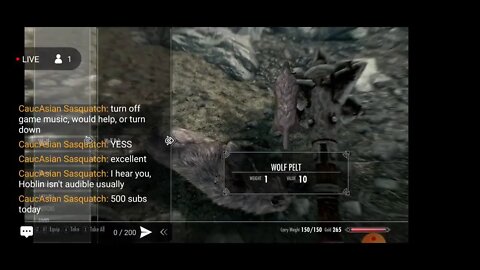 Skyrim Test Stream