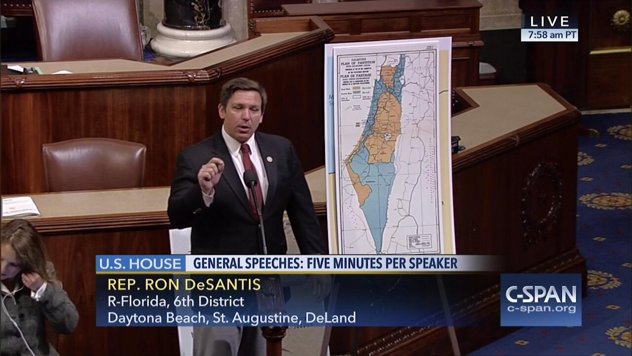 History of Modern Israel in 5 Minutes - US Rep Ron DeSantis Rips UN [mirrored]