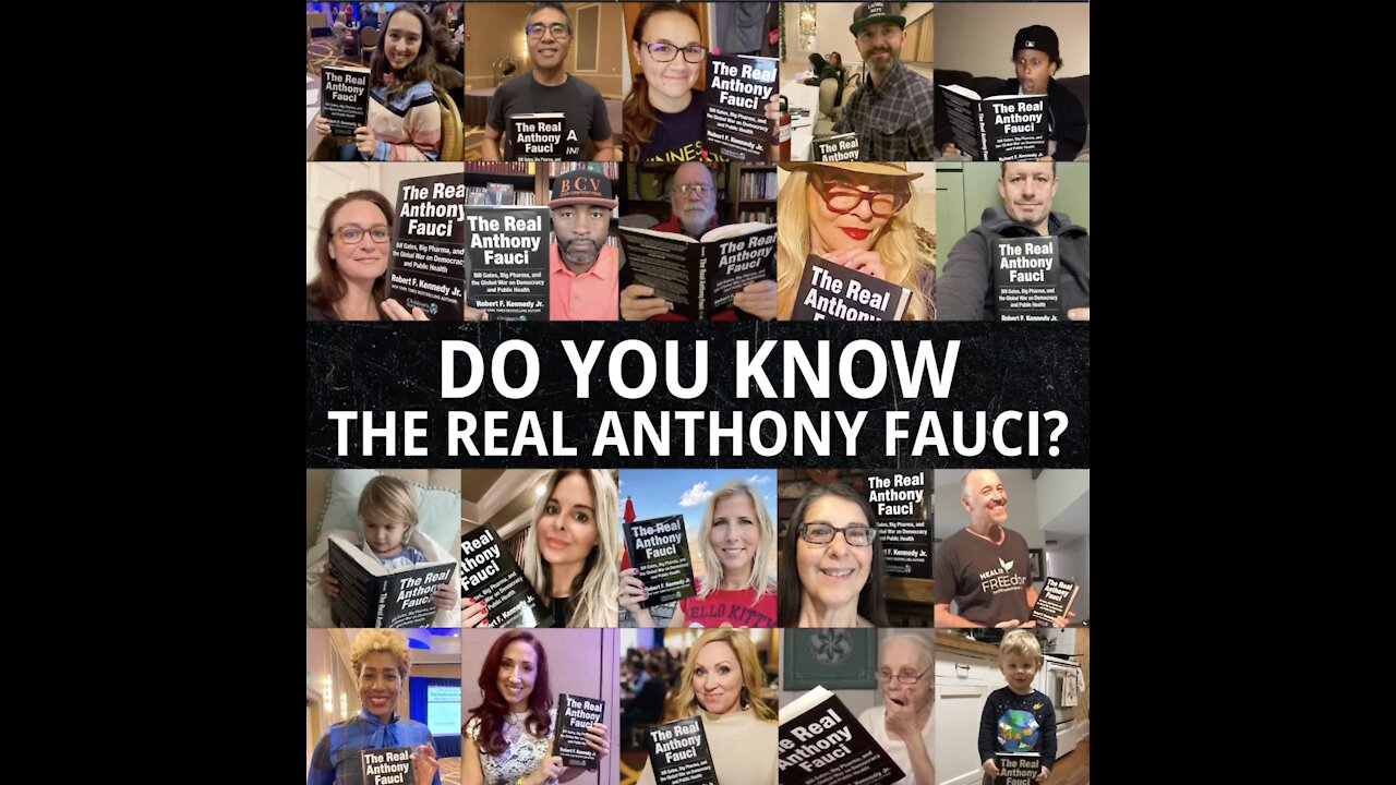 Join Our Selfie Campaign - Show the World That You Know "The Real Anthony Fauci!"