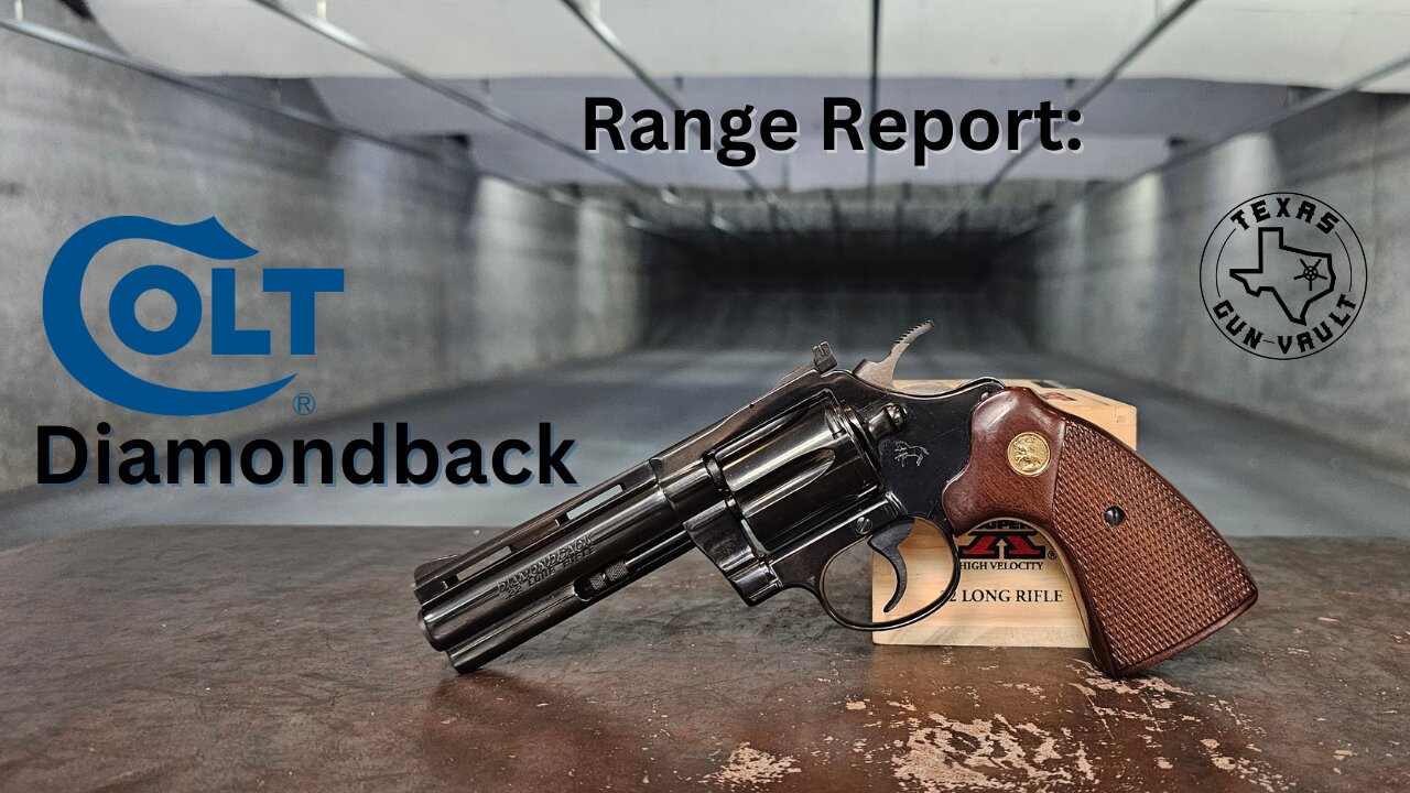 Range Report: Colt Diamondback (.22lr) - A Classic Colt Revolver