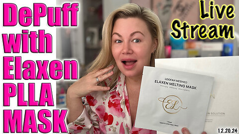 Live DePuff with ELaxen PLLA Mask, AceCosm! Code Jessica10 saves you Money