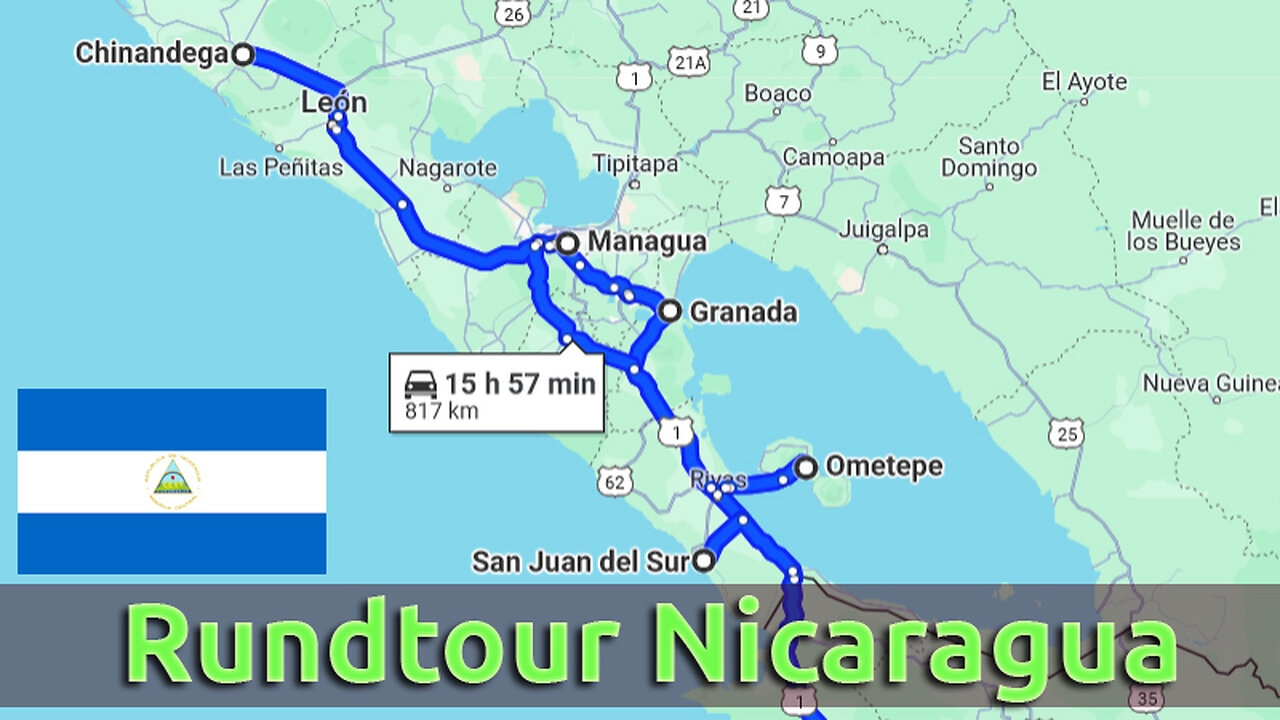 (348) Dreiwöchige Erkundungsreise durch NICARAGUA | AUSWANDERN nach Nicaragua