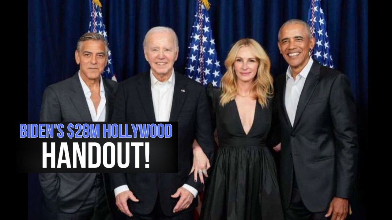 Hollywood's $28M Bet on Biden: Barack Had To Save Joe On Stage