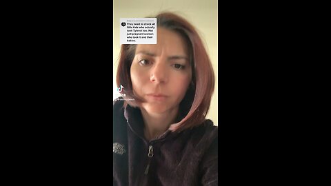Tylenol reply - NO LONGER on TIKTOK