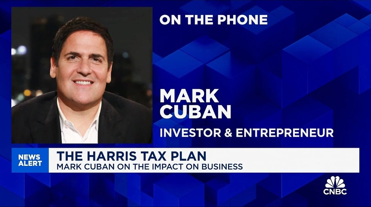 Mark Cuban Is All In For Kamala's Tax Plan