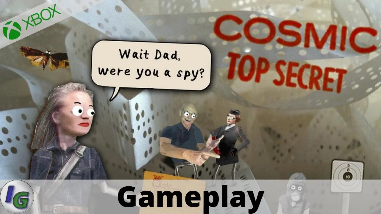 Cosmic Top Secret First 2 Levels of gameplay on Xbox