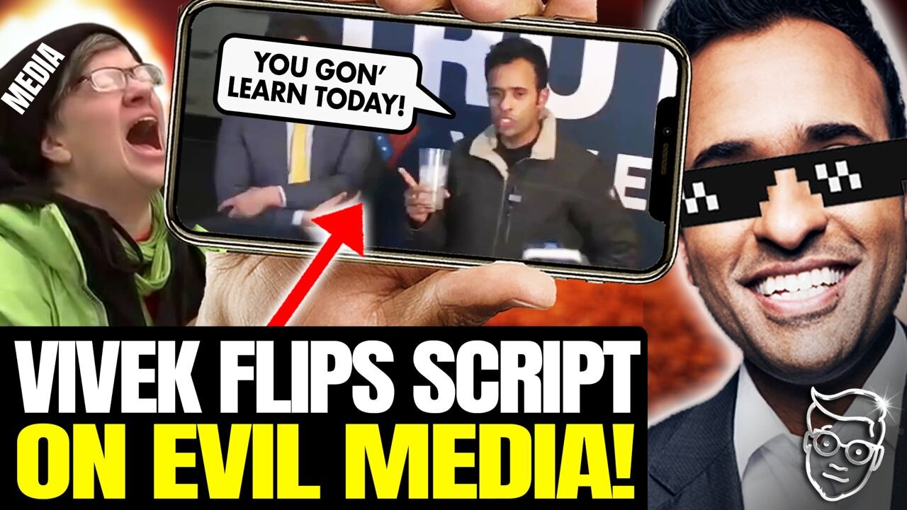 Vivek FLIPS Script on Reporters, Leaving Them STUNNED into Silence After EXPOSING Media LIES