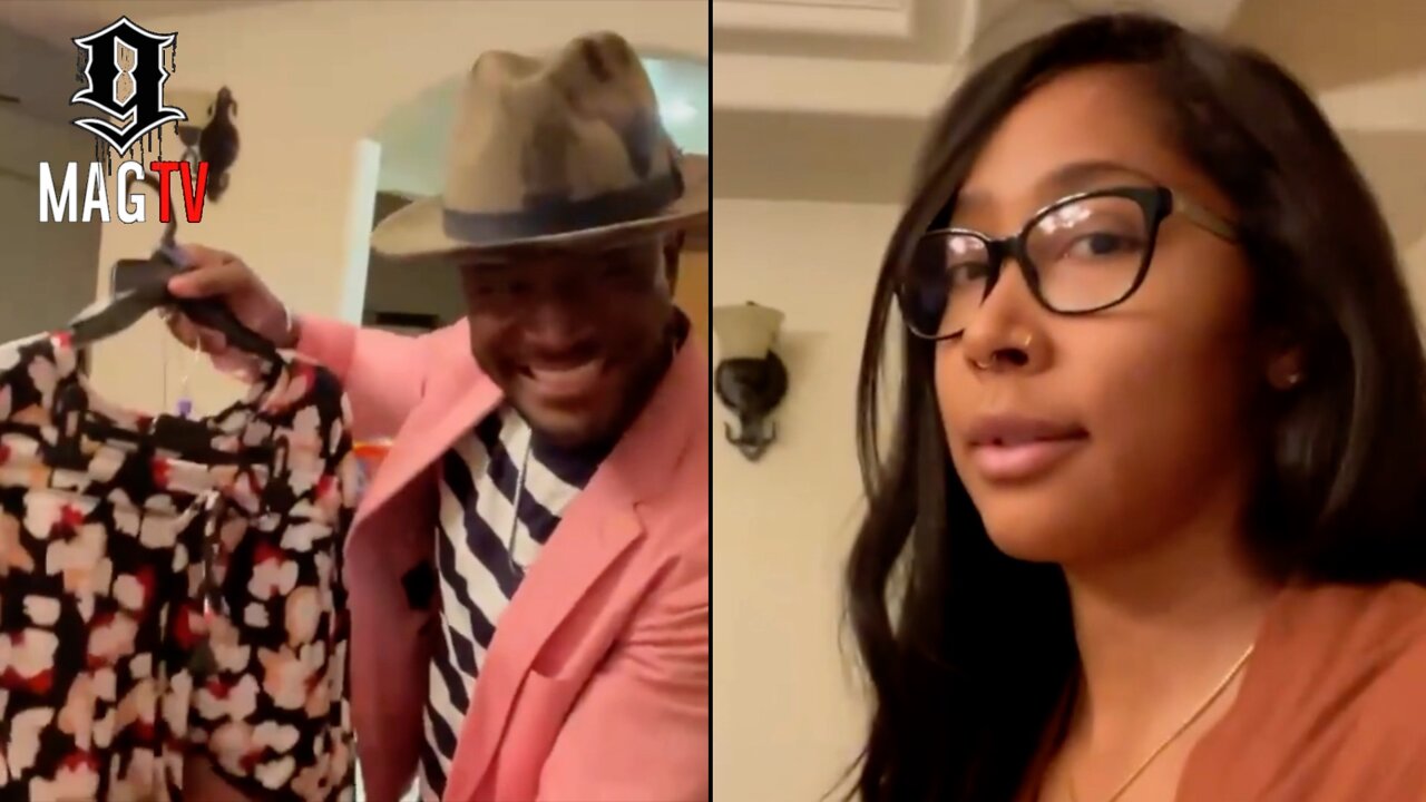 Taye Diggs Buys Apryl Jones Outfits From CVS! 😭