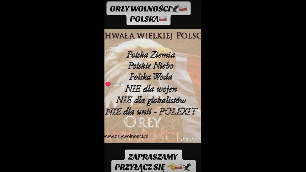Zapraszamy na telegram 🦅ORLY WOLNOŚCI🫡🇵🇱