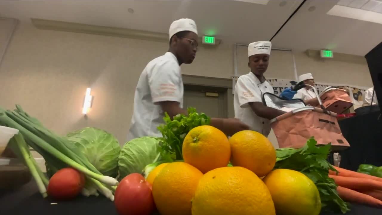 Graduation night for Junior Chefs of America