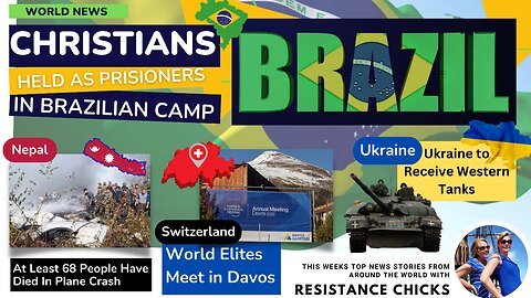 Brazil in Chaos, Ukraine to Receive Western Tanks, Davos & Top World News 1/15/23