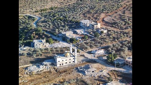 Terror Mosque and Lebanese town - Demolition.