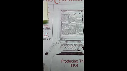 Ad: IBM Programmers Journal & upsetting address sticker placement