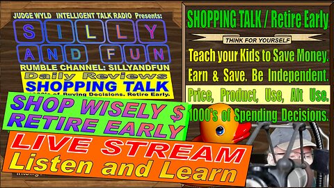 Live Stream Humorous Smart Shopping Advice for Thursday 07 04 2024 Best Item vs Price Daily Talk