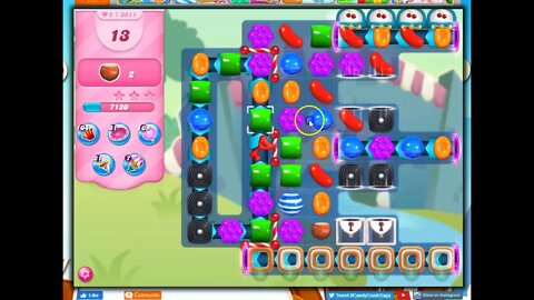 Candy Crush Level 3811 Talkthrough, 26 Moves 0 Boosters