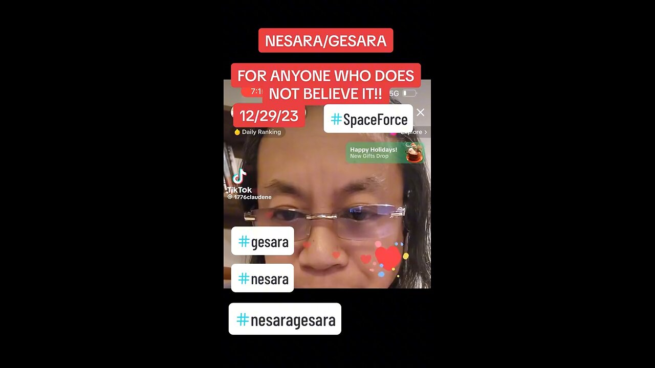 Spaceforce and NESARA are interconnected