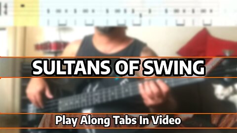 Dire Straits - Sultans Of Swing - Bass Cover & Tabs